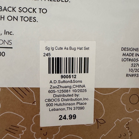 Baby Essentials Ladybug Themed Accessory Set - Picture 2 of 3